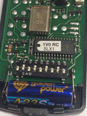 Berner 1-Kanal Handsender SLX1MD