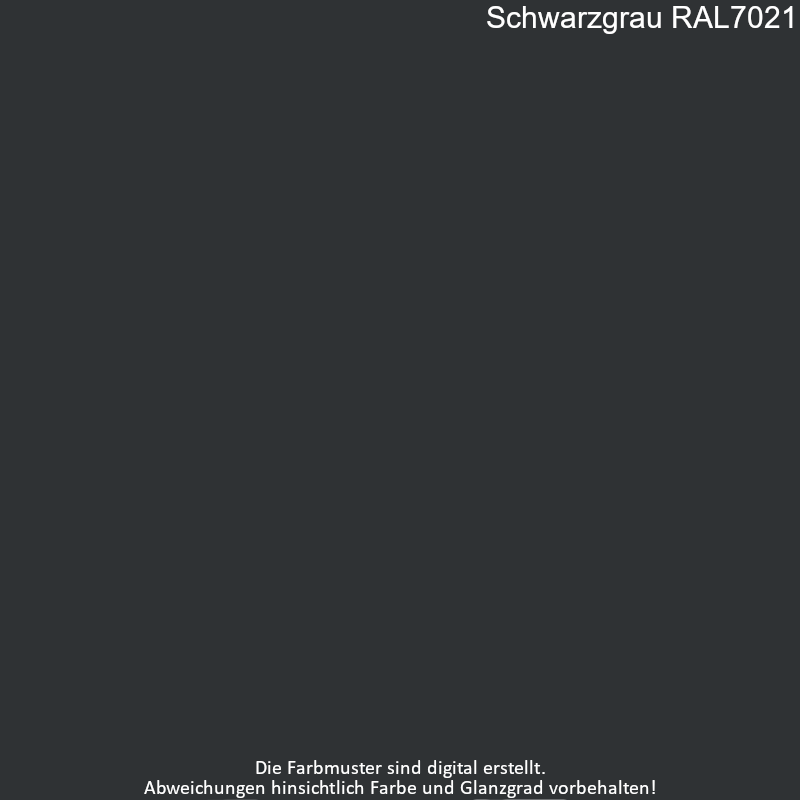 Farbe Behang - Schwarzgrau RAL 7021
