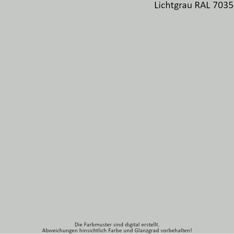 Farbe Behang - Lichtgrau RAL 7035
