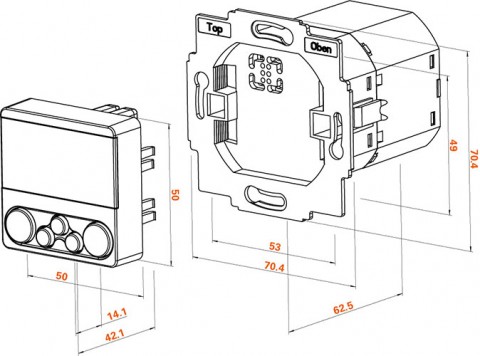 WIR eUhr eU340 smart safe reinwei&szlig;