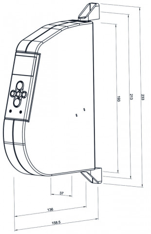 Matofix - elektrischer Schwenkwickler Standard AP f&uuml;r 12-15mm Gurtband