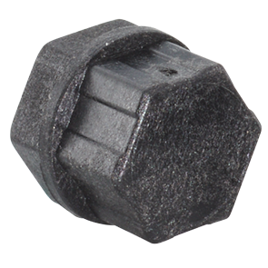 Somfy Doppelschaftadapter schwarz f&uuml;r Welle 6 mm Sechskant (9163255)