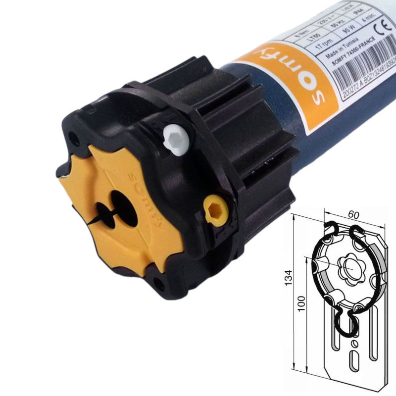 SOMFY Einsteckantrieb HiPro LT60  40/17 Orion PA