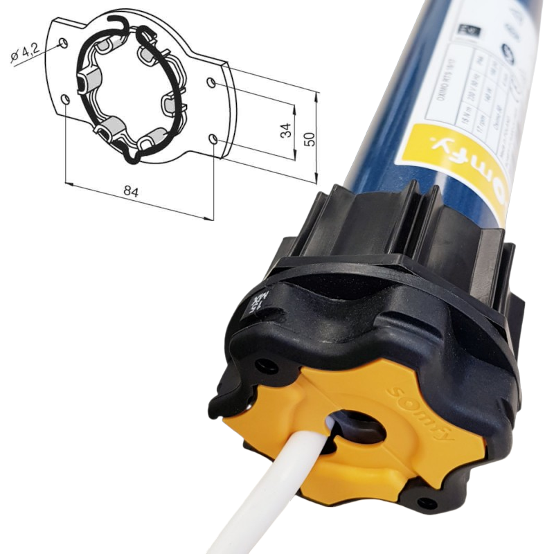 SOMFY Einsteckantrieb Ilmo 3 50 WT 6/17