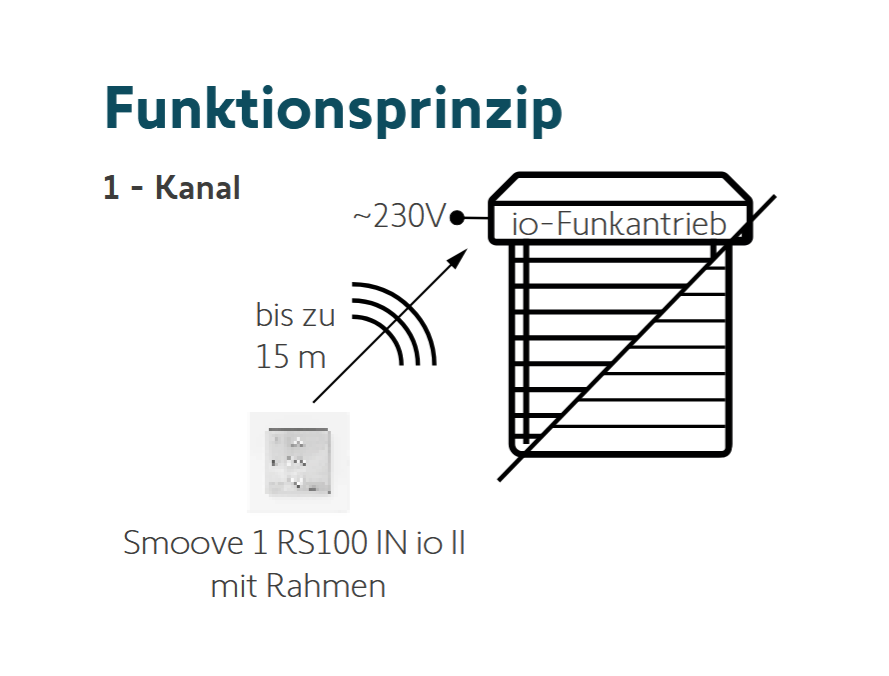 Somfy Smoove 1 RS100 io II (1871342)
