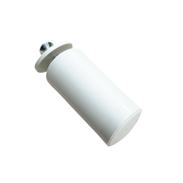 Stopper, Rolllladenstopper, Anschlagstopfen, 40mm, wei&szlig;