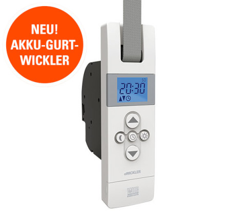WIR eWickler eW420 Akku-Gurtwickler Comfort Unterputz f&uuml;r 17-23 mm Gurtband ohne Netzteil