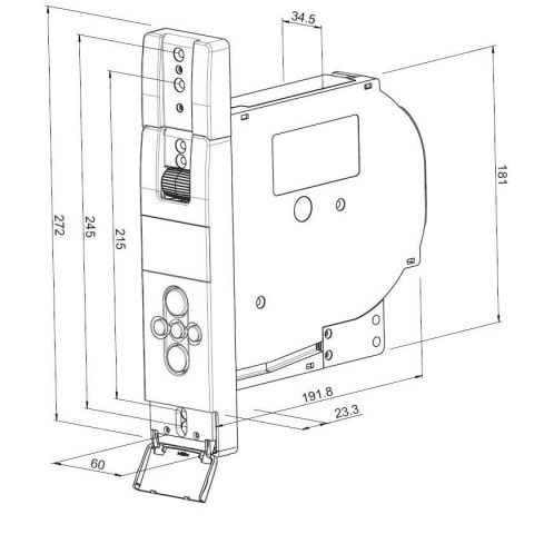 WIR eWickler eW845-F Comfort Maxi Funk f&uuml;r 17-23mm Gurtband