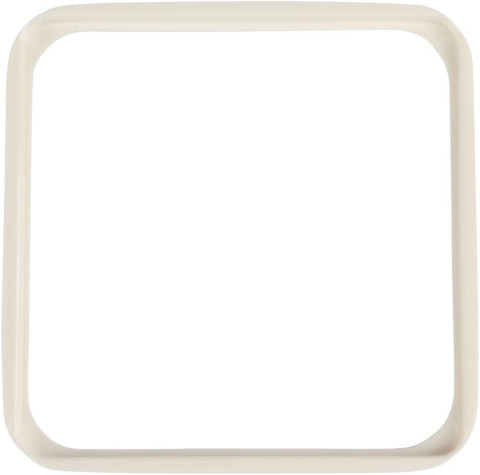 Zwischenrahmen Busch J&auml;ger Duro2000SI Cremewei&szlig; 50x50